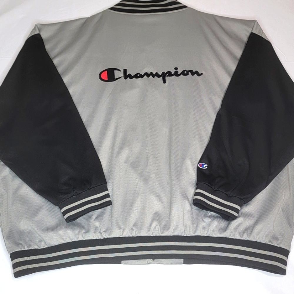 BIG & TALL Men's Champion Jacket Size 5XL #419 - Picture 4 of 8